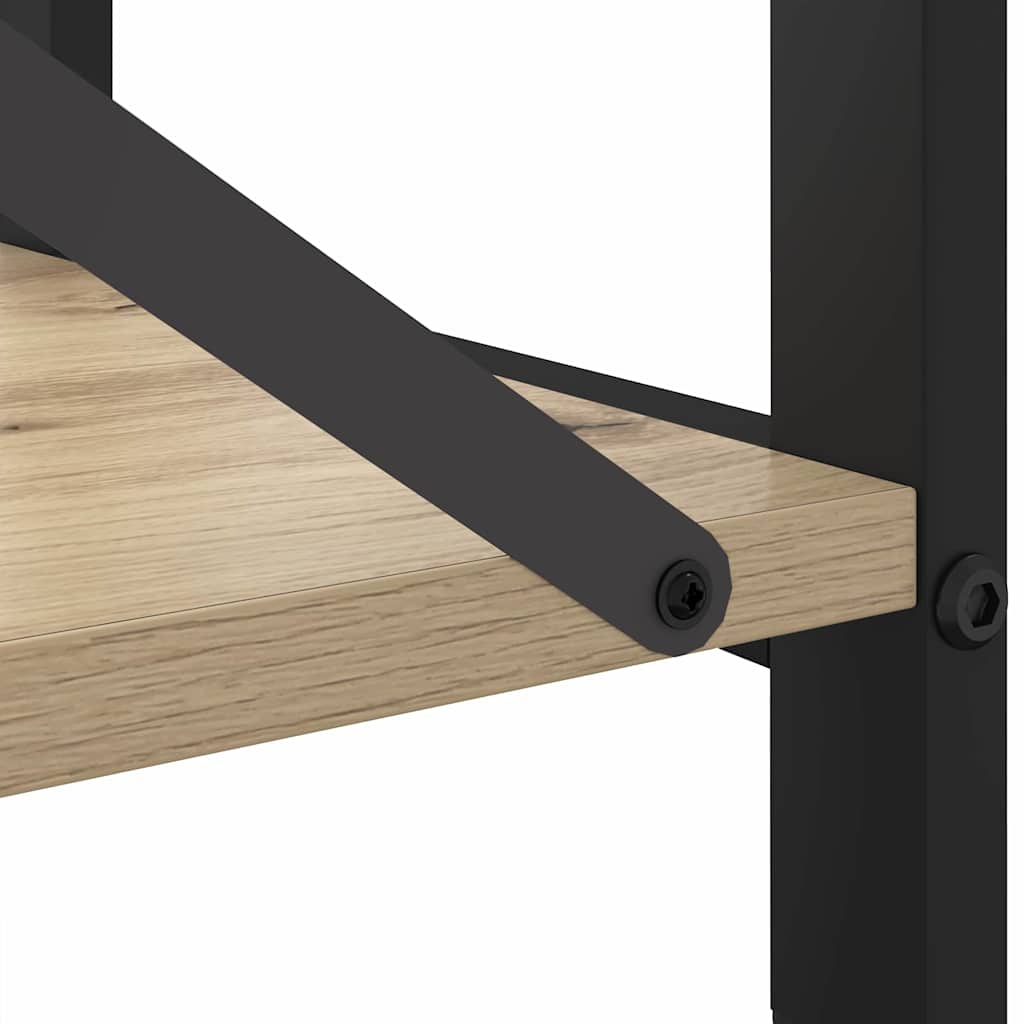 Bücherregal Sonoma Eiche 60 x 30 x 48,5 cm Holzwerkstoff