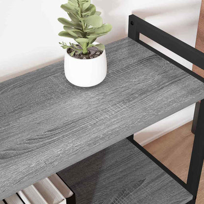 Bücherregal Grau Sonoma 60 x 30 x 48,5 cm Holzwerkstoff