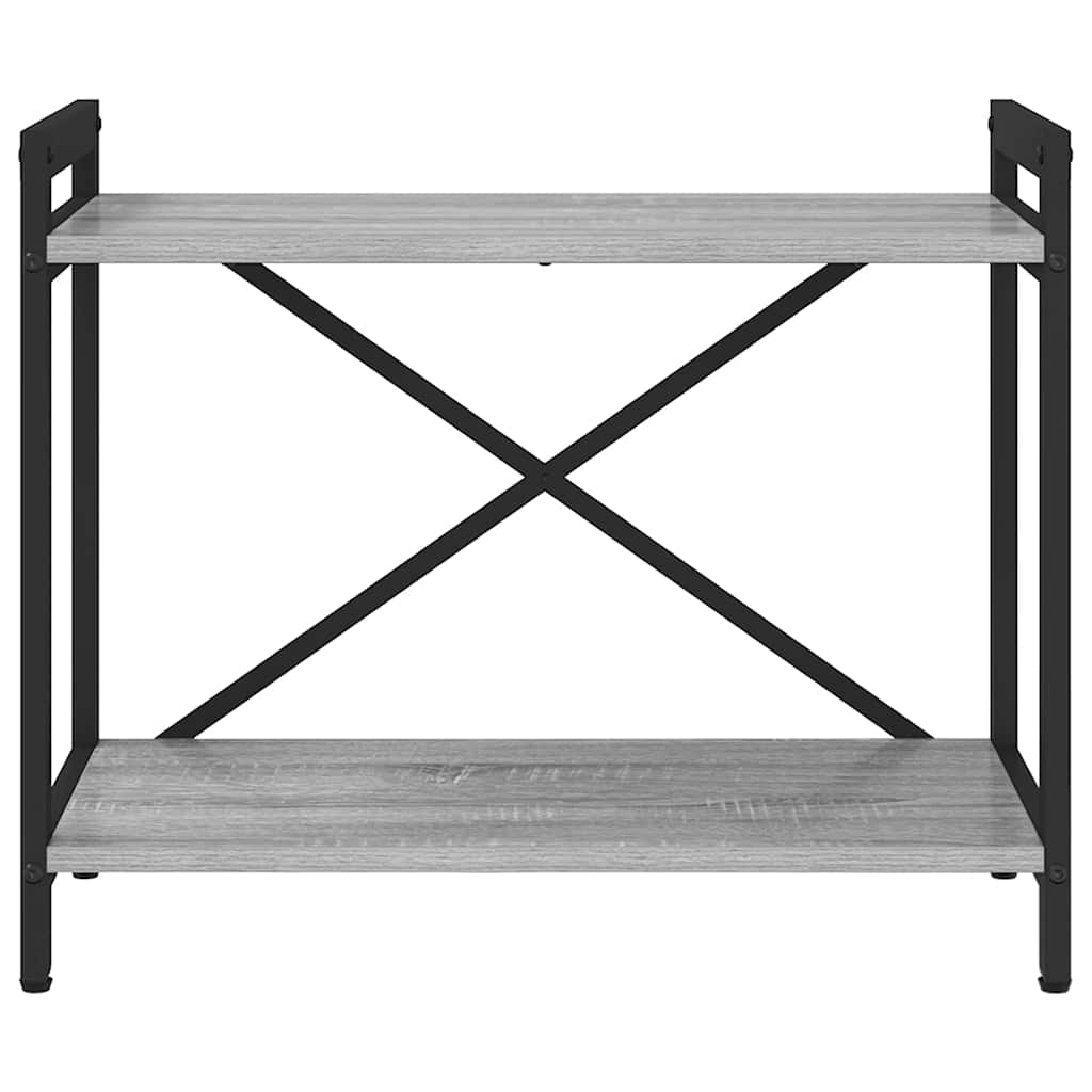 Bücherregal Grau Sonoma 60 x 30 x 48,5 cm Holzwerkstoff