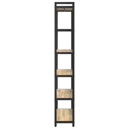 Bücherregal Sonoma Eiche 80 x 30 x 188 cm Holzwerkstoff