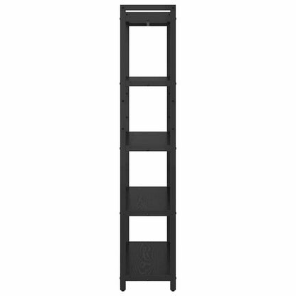 Bücherregal Schwarze Eiche 80 x 30 x 153 cm Holzwerkstoff