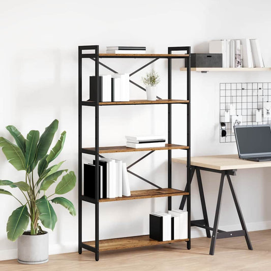 Bücherregal Altholz 80 x 30 x 153 cm Holzwerkstoff