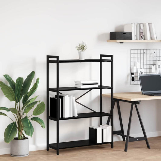 Bücherregal Schwarze Eiche 80 x 30 x 118 cm Holzwerkstoff