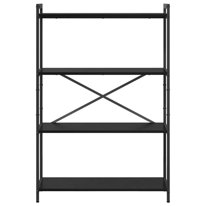 Bücherregal Schwarze Eiche 80 x 30 x 118 cm Holzwerkstoff