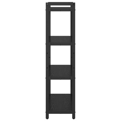 Bücherregal Schwarze Eiche 80 x 30 x 118 cm Holzwerkstoff