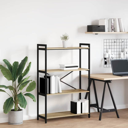 Bücherregal Sonoma Eiche 80 x 30 x 118 cm Holzwerkstoff