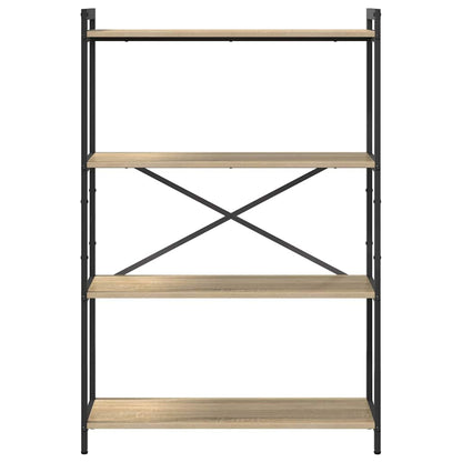 Bücherregal Sonoma Eiche 80 x 30 x 118 cm Holzwerkstoff
