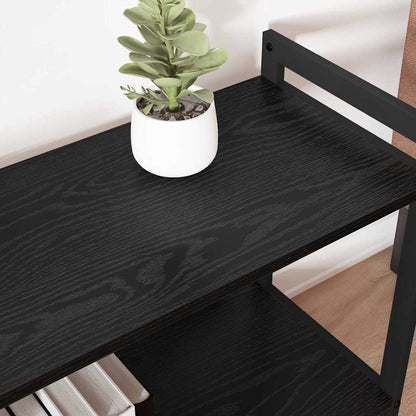 Bücherregal Schwarze Eiche 80 x 30 x 83 cm Holzwerkstoff