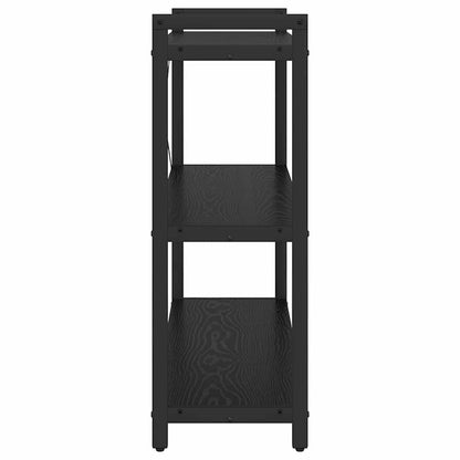 Bücherregal Schwarze Eiche 80 x 30 x 83 cm Holzwerkstoff