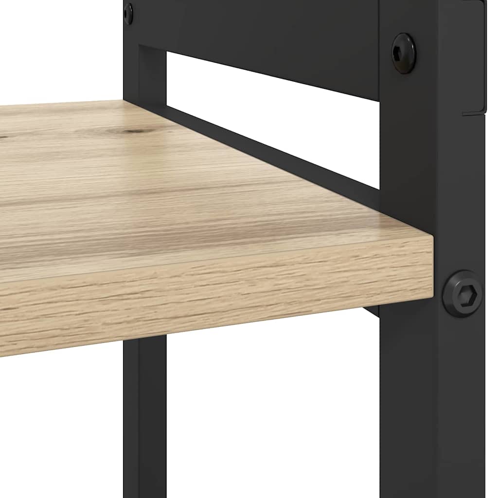 Bücherregal Sonoma Eiche 80 x 30 x 83 cm Holzwerkstoff