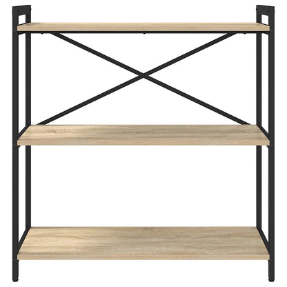 Bücherregal Sonoma Eiche 80 x 30 x 83 cm Holzwerkstoff