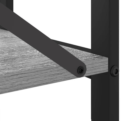 Bücherregal Grau Sonoma 80 x 30 x 83 cm Holzwerkstoff