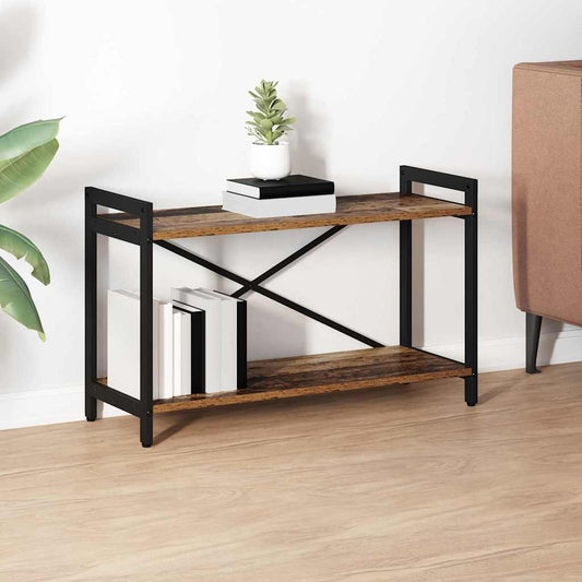 Bücherregal Altholz 80 x 30 x 48,5 cm Holzwerkstoff