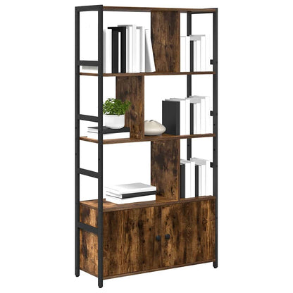 Regal Räuchereiche 80 x 30 x 155,5 cm Holzwerkstoff