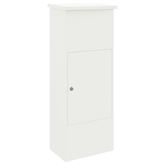 Paketdrop-Box Weiß 44,5 x 29 x 110,5 cm Stahl