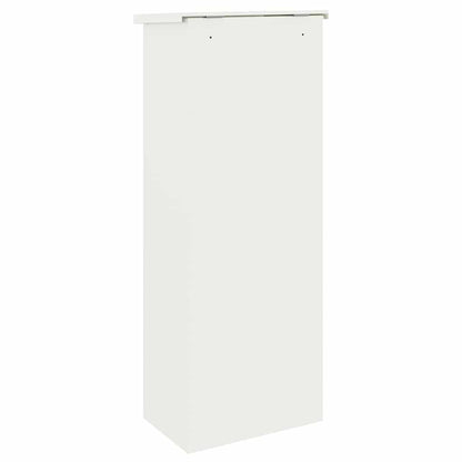 Paketdrop-Box Weiß 44,5 x 29 x 110,5 cm Stahl