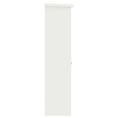 Paketdrop-Box Weiß 44,5 x 29 x 110,5 cm Stahl