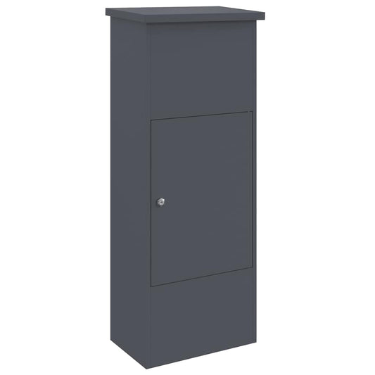 Paketdrop-Box Anthrazit 44,5 x 29 x 110,5 cm Stahl