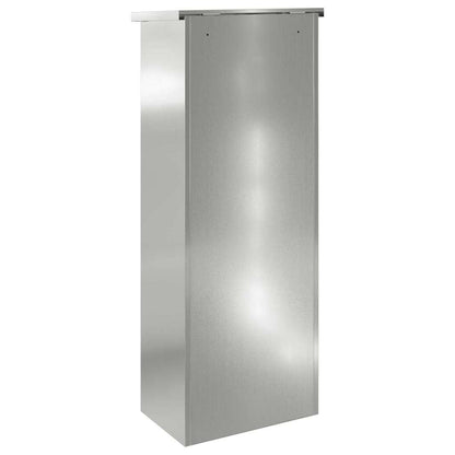 Paketdrop-Box Schwarz 44,5 x 29 x 110,5 cm Verzinkter Stahl