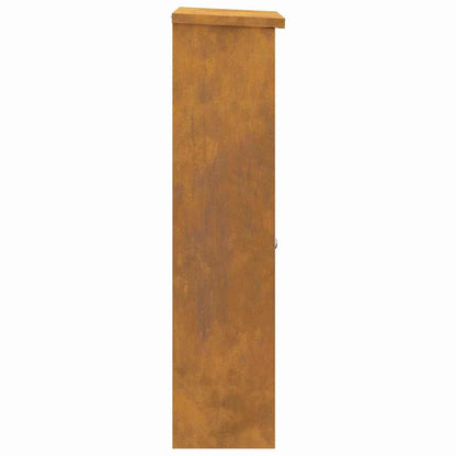 Paketdrop-Box Rostig 44,5 x 29 x 110,5 cm