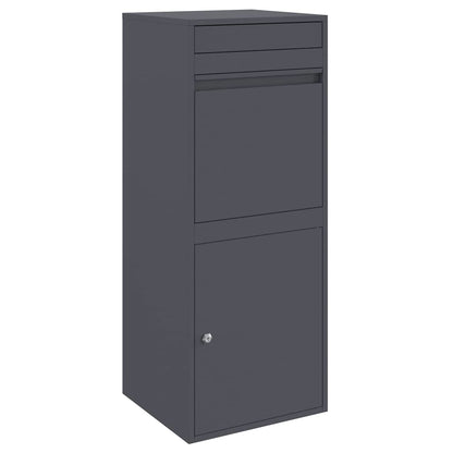 Paketdrop-Box Anthrazit 41 x 38 x 103 cm Stahl