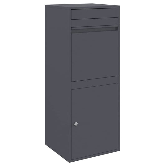 Paketdrop-Box Anthrazit 41 x 38 x 103 cm Stahl