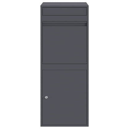 Paketdrop-Box Anthrazit 41 x 38 x 103 cm Stahl