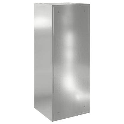Paketdrop-Box Schwarz 41 x 38 x 103 cm Verzinkter Stahl