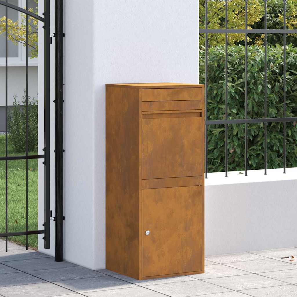 Paketdrop-Box Rostig 41 x 38 x 103 cm