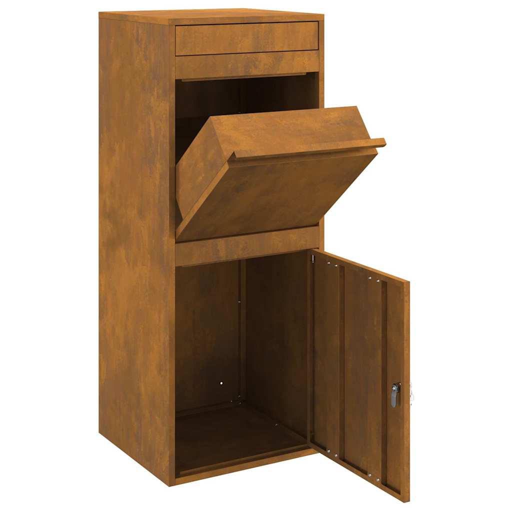 Paketdrop-Box Rostig 41 x 38 x 103 cm
