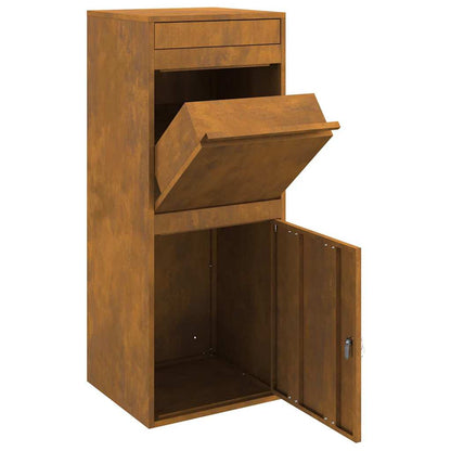 Paketdrop-Box Rostig 41 x 38 x 103 cm