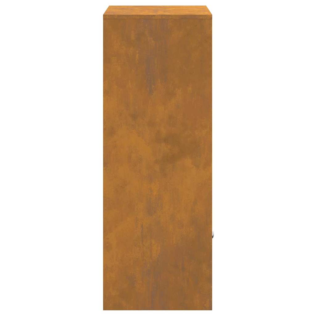 Paketdrop-Box Rostig 41 x 38 x 103 cm