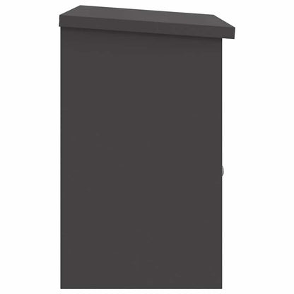 Paketdrop-Box Schwarz 44 x 35 x 59 cm Stahl