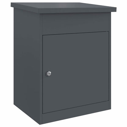 Paketdrop-Box Anthrazit 44 x 35 x 59 cm Stahl