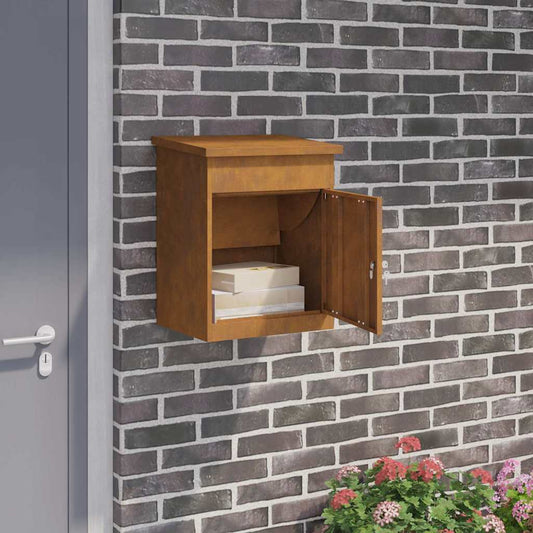 Paketdrop-Box Rostig 44 x 35 x 59 cm