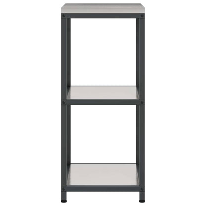 Küchenlageregal mit Regal mit Speicher Silber Edelstahl