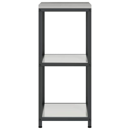 Küchenlageregal mit Regal Silber Galvanisierter Stahl