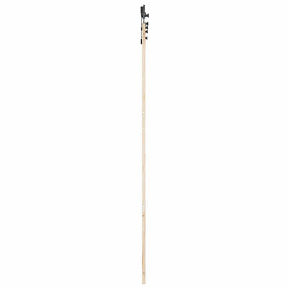 Schiebetür Braun 80 x 208 cm Massivholz Kiefer