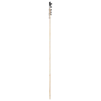 Schiebetür Braun 80 x 208 cm Massivholz Kiefer