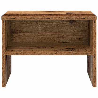 Nachttisch 2 pcs Altholz 40 x 40 x 30 cm Holzwerkstoff