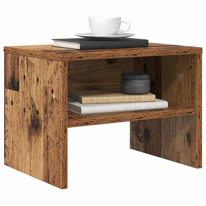 Nachttisch 2 pcs Altholz 40 x 40 x 30 cm Holzwerkstoff