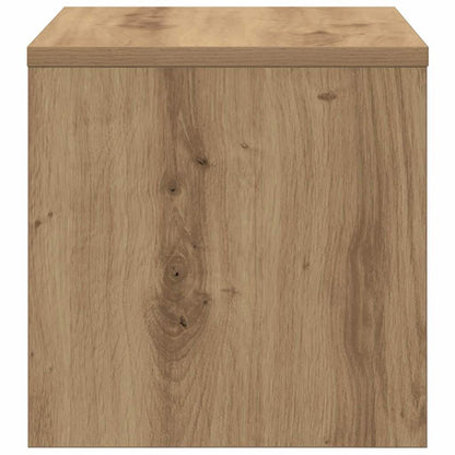 Nachttisch 2 pcs Eiche handwerklich 40 x 40 x 30 cm