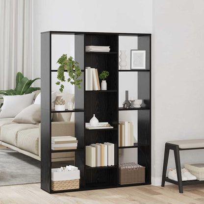 Raumteiler Schwarze Eiche 100 x 24 x 140 cm Holzwerkstoff
