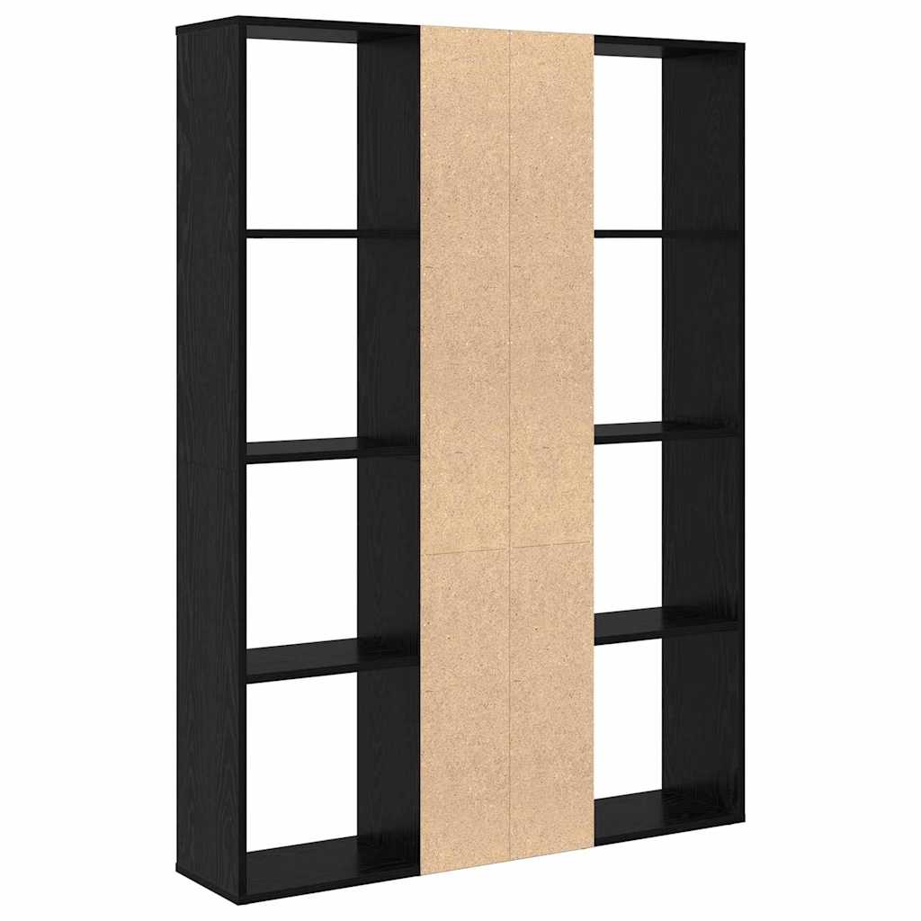 Raumteiler Schwarze Eiche 100 x 24 x 140 cm Holzwerkstoff