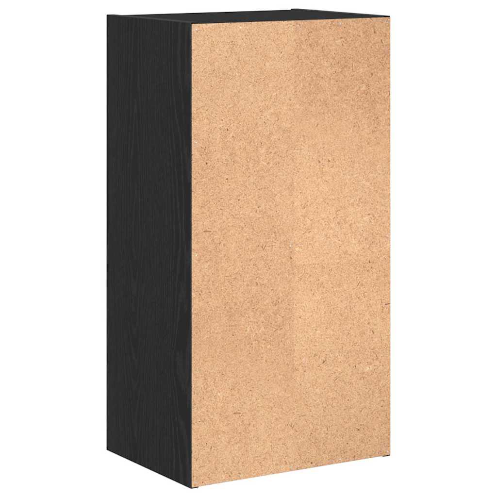 Bücherregal Schwarze Eiche 40 x 30 x 77 cm Holzwerkstoff