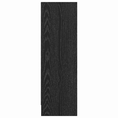 Bücherregal Schwarze Eiche 80 x 24 x 76 cm Holzwerkstoff