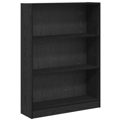 Bücherregal Schwarze Eiche 80 x 24 x 109 cm Holzwerkstoff
