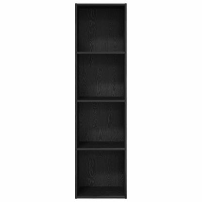 Bücherregal Schwarze Eiche 40 x 30 x 152 cm Holzwerkstoff