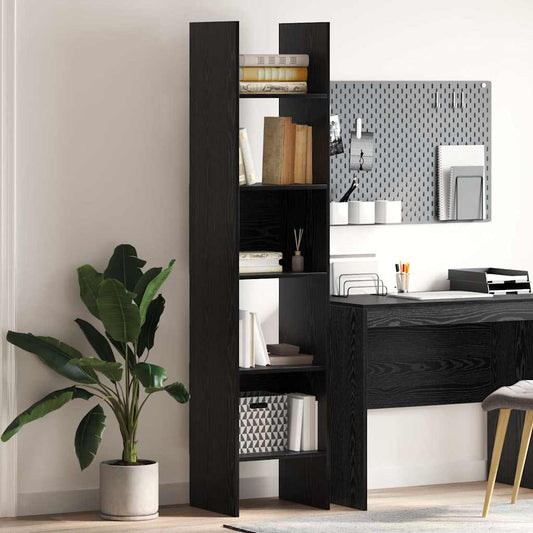 Bücherregal Schwarze Eiche 40 x 35 x 180 cm Holzwerkstoff