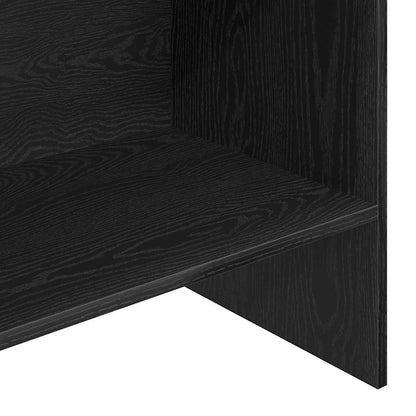 Bücherregal Schwarze Eiche 60 x 35 x 180 cm Holzwerkstoff